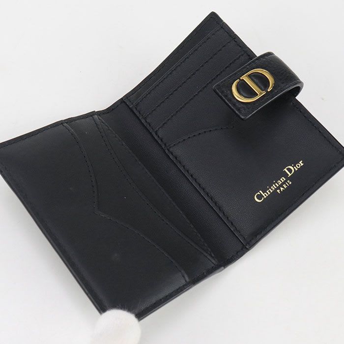 Dior Card Case Calf Ladies