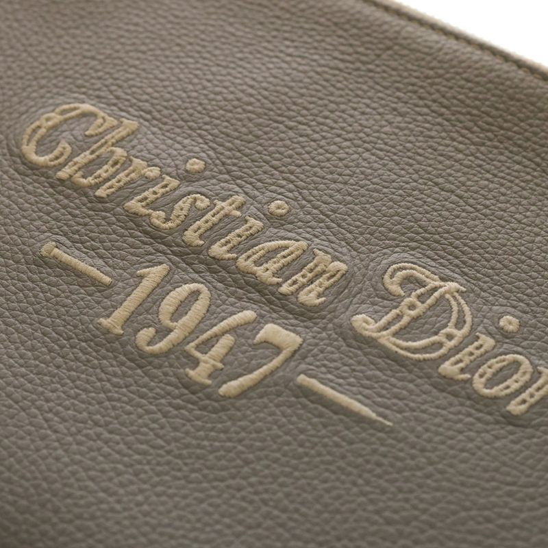 Christian Dior 1947 Signature Grained Calfskin Clutch Bag 2esca338nfs H62q 1947