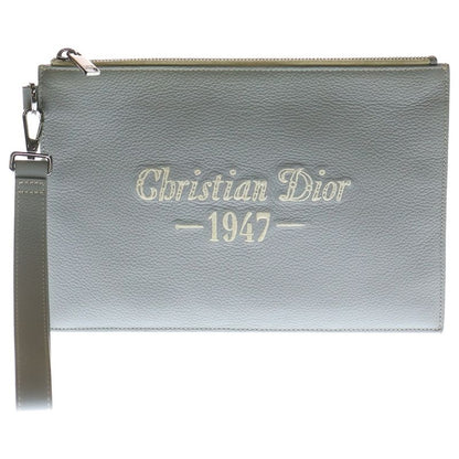 Christian Dior 1947 Signature Grained Calfskin Clutch Bag 2esca338nfs H62q 1947