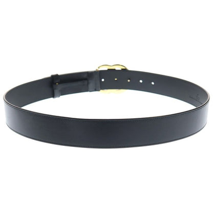 Gucci Ggmarmont Leather Belt Black 406831