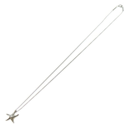 Tiffany & Co Starfish Necklace Pendant Chain Silver 925