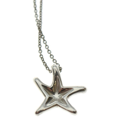 Tiffany & Co Starfish Necklace Pendant Chain Silver 925
