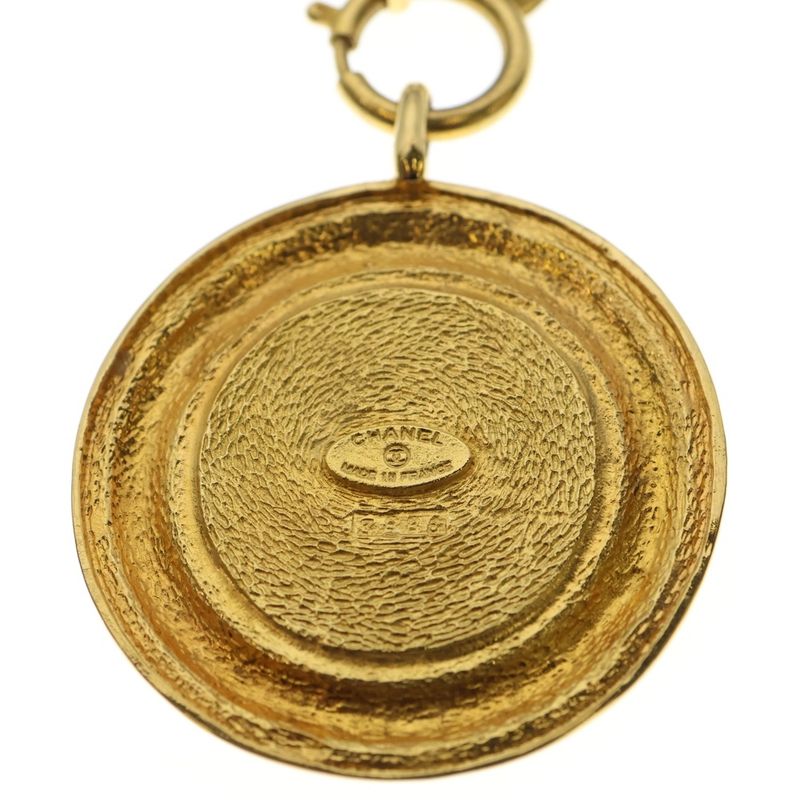 Chanel 31 Rue Cambon Necklace Pendant Chain Gold