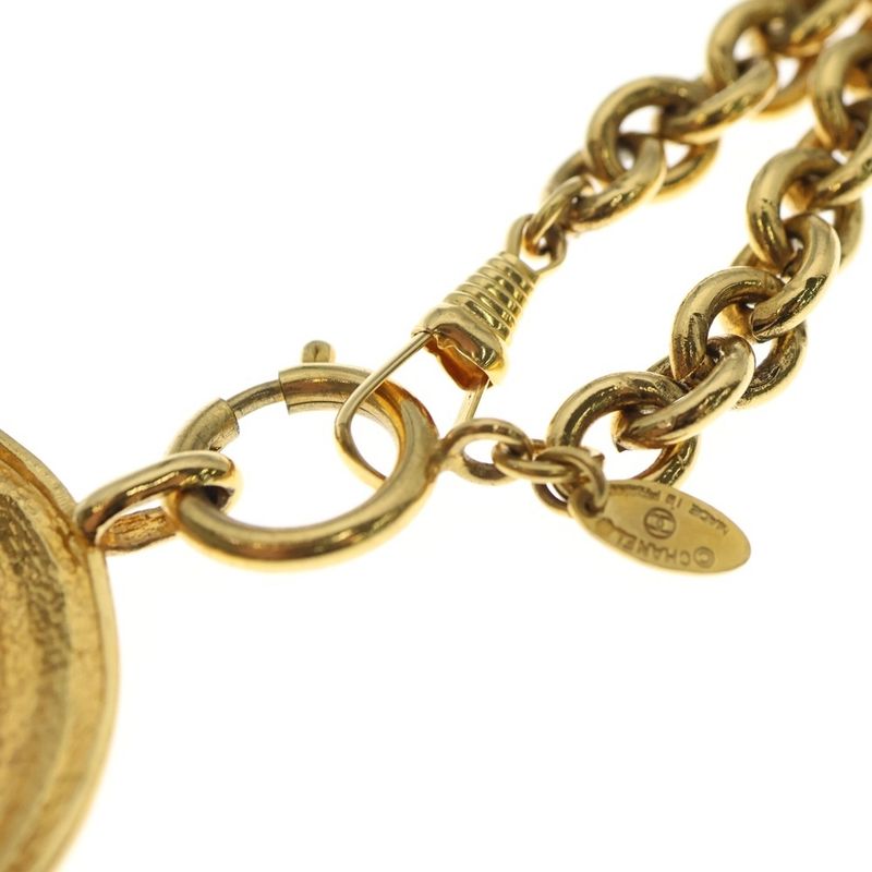 Chanel 31 Rue Cambon Necklace Pendant Chain Gold