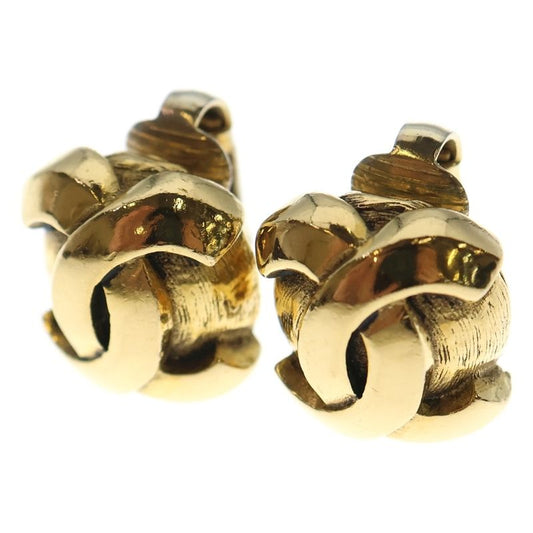 Chanel Cocomark Earring Gold GP