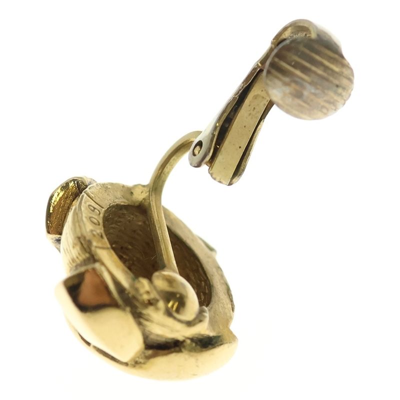 Chanel Cocomark Earring Gold GP