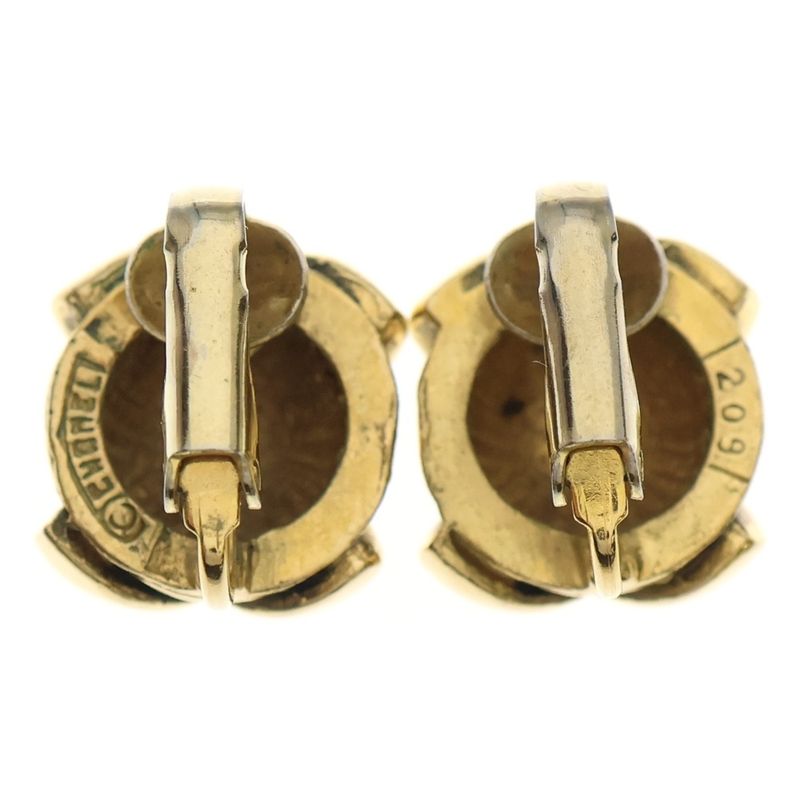 Chanel Cocomark Earring Gold GP