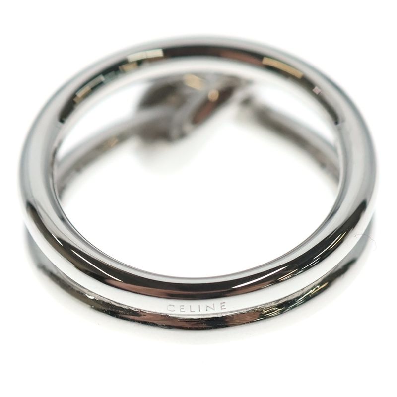 Celine Knot Double Ring Knot Double Ring Silver Uca0285