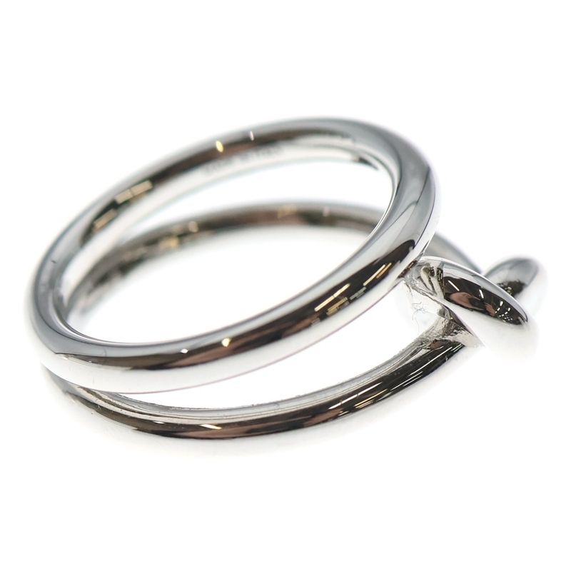 Celine Knot Double Ring Knot Double Ring Silver Uca0285