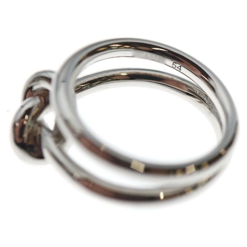 Celine Knot Double Ring Knot Double Ring Silver Uca0285