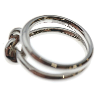 Celine Knot Double Ring Knot Double Ring Silver Uca0285