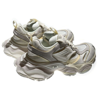 Balenciaga Cargo Sneaker Cargo Distressed Volume Low-Cut Sneakers White 785754