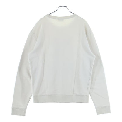 Saint Laurent Paris 18aw Distressed Robot Logo Graphic Print Crew Neck Pullover