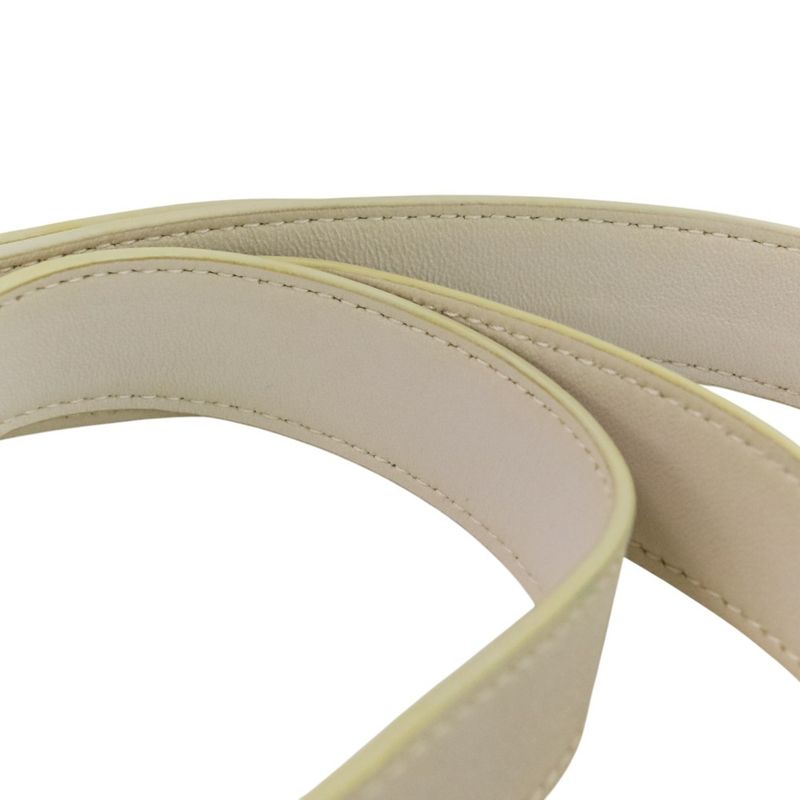 Bottega Veneta the Clip Shoulder Bag Chalk Ladies Used