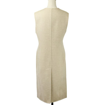 23AW HERMES Cashmere Double Face Long Gilet Sleeveless Coat 3H0191DB Size 40