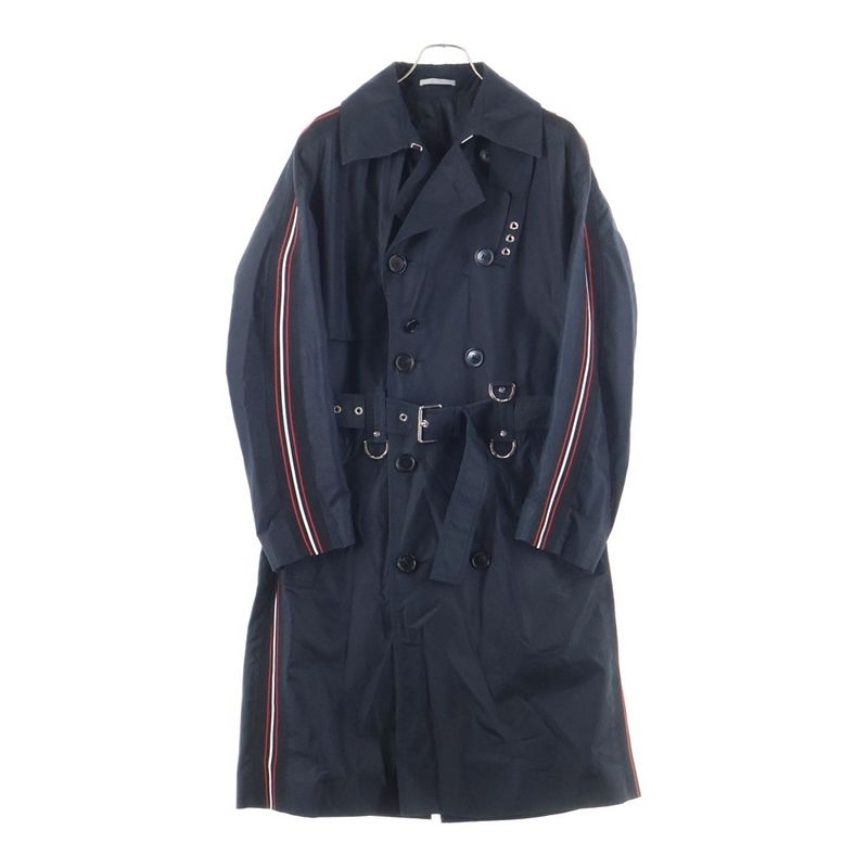 Dior Sideline Belted Trench Coat Black 763c348a3997