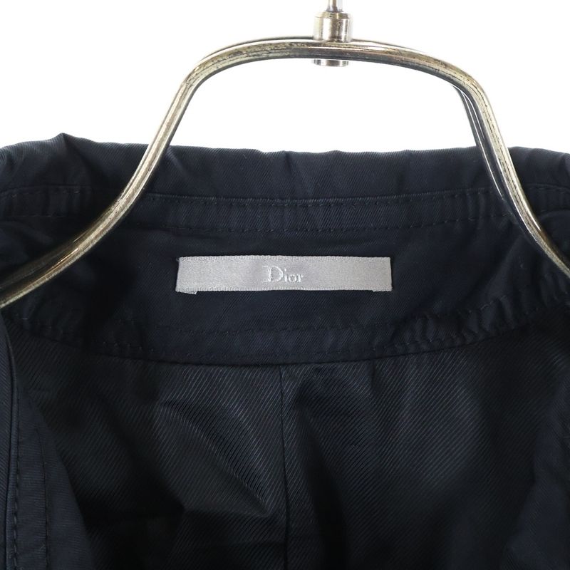 Dior Sideline Belted Trench Coat Black 763c348a3997