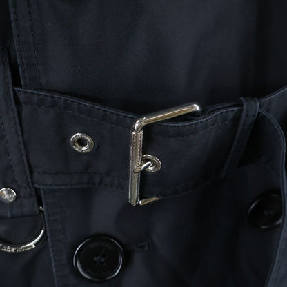 Dior Sideline Belted Trench Coat Black 763c348a3997