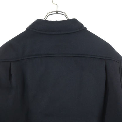 Loewe Puffer Anagram Overshirt Anagram Embroidery Filled Overshirt Black