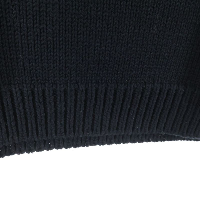 Celine 21ss the Dancing Kid Clown Crew Neck Boxy Knit Sweater Black 2a43l717m