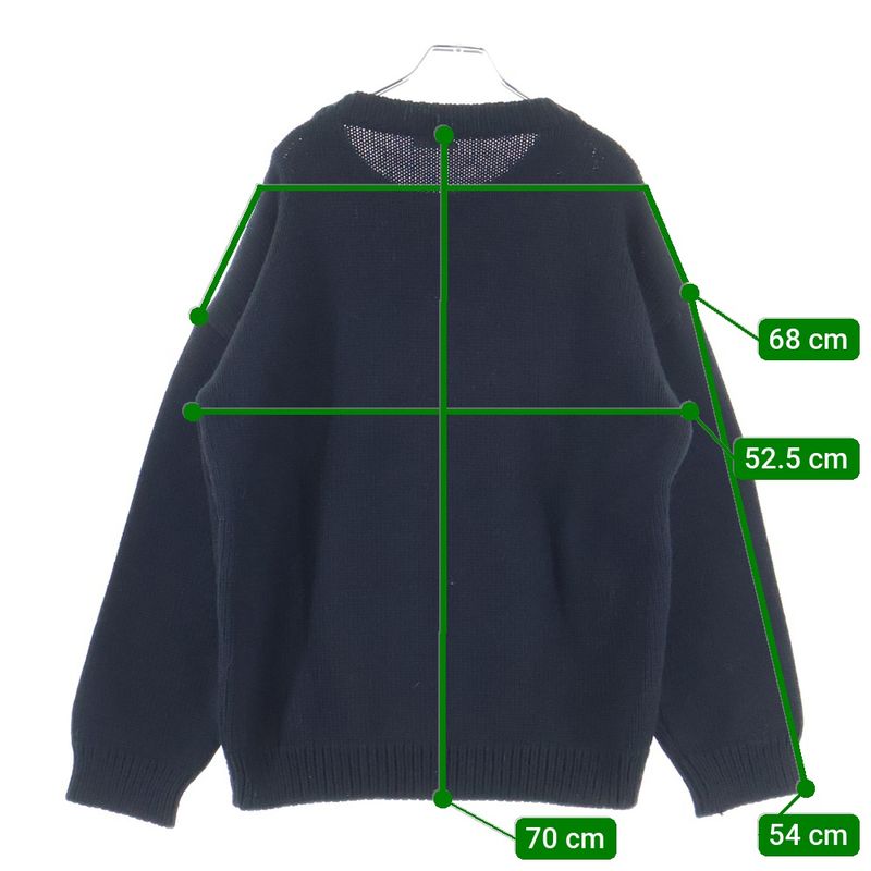 Celine 21ss the Dancing Kid Clown Crew Neck Boxy Knit Sweater Black 2a43l717m