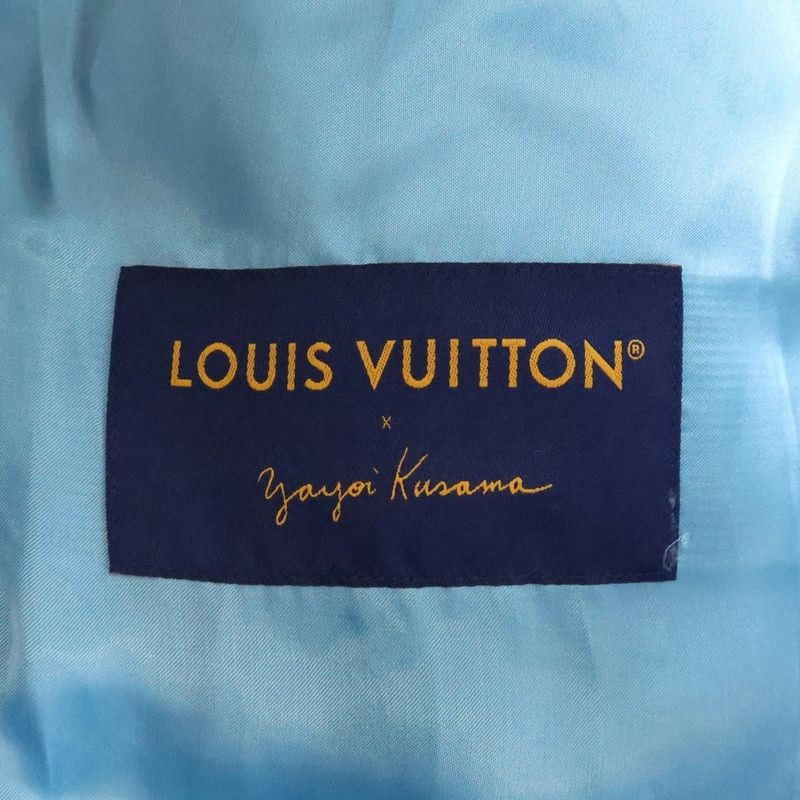 Louis Vuitton 23ss ×yk Embroidery Varsity Jacket Rm232h Vn6 Hol30e × Yayoi