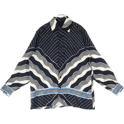 Louis Vuitton L S Pajama Shirt Rw232w Zz0 Fpbl23 Long Sleeve Pajama Shirt Black