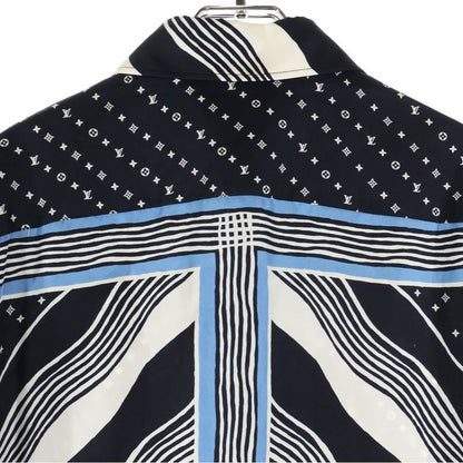 Louis Vuitton L S Pajama Shirt Rw232w Zz0 Fpbl23 Long Sleeve Pajama Shirt Black