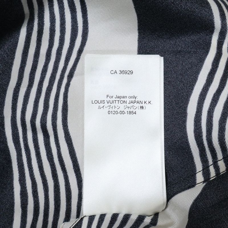 Louis Vuitton L S Pajama Shirt Rw232w Zz0 Fpbl23 Long Sleeve Pajama Shirt Black