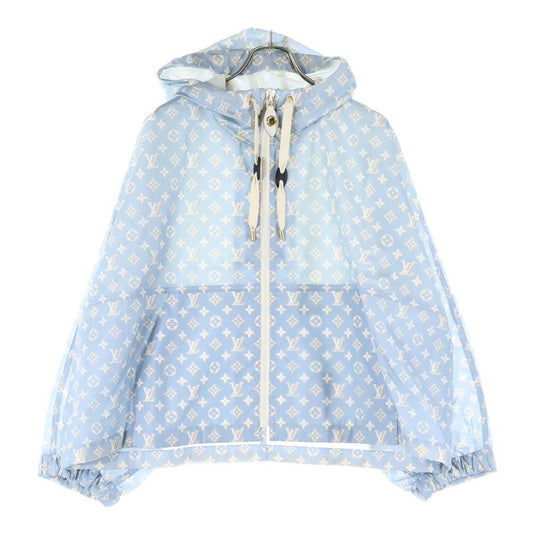 Louis Vuitton 23aw Monogram Nylon Zip Up Hoodie Rw232d Afy Fpow11 Monogram