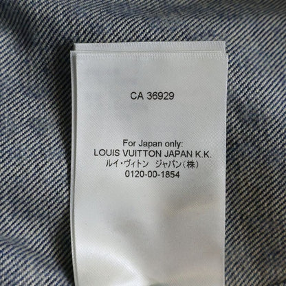 Louis Vuitton 23aw×yk Zipup Denim Bluzon Dot Rm232h Yn3 Hoa30w Yayoi Kusama Dot