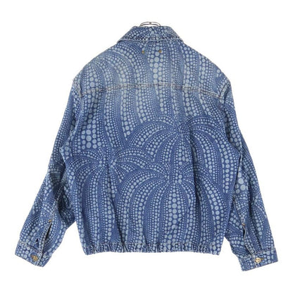 Louis Vuitton 23aw×yk Zipup Denim Bluzon Dot Rm232h Yn3 Hoa30w Yayoi Kusama Dot