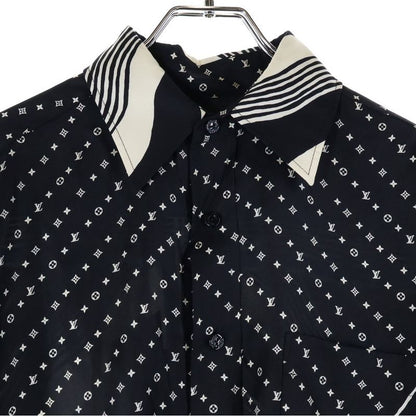 Louis Vuitton L S Pajama Shirt Rw232w Zz0 Fpbl23 Long Sleeve Pajama Shirt Black