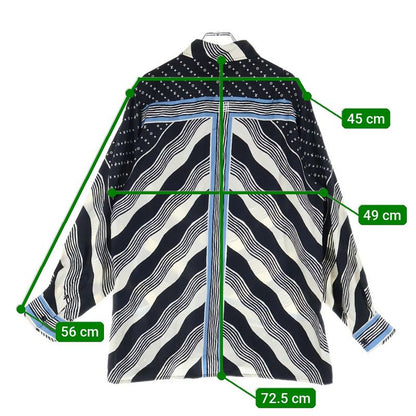 Louis Vuitton L S Pajama Shirt Rw232w Zz0 Fpbl23 Long Sleeve Pajama Shirt Black