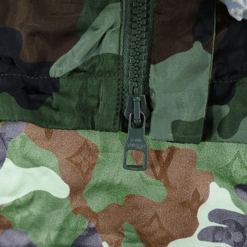 Louis Vuitton Camo Monogram Windbreaker Rm202m Xco Hjb08w Camo Windbreaker