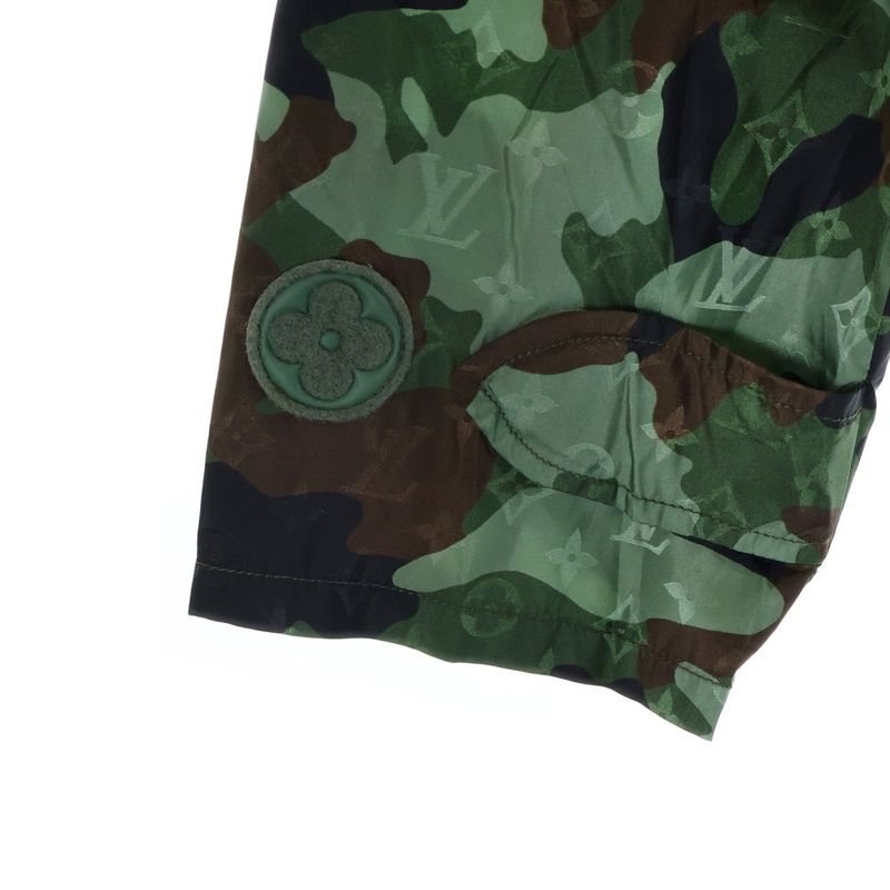 Louis Vuitton Camo Monogram Windbreaker Rm202m Xco Hjb08w Camo Windbreaker