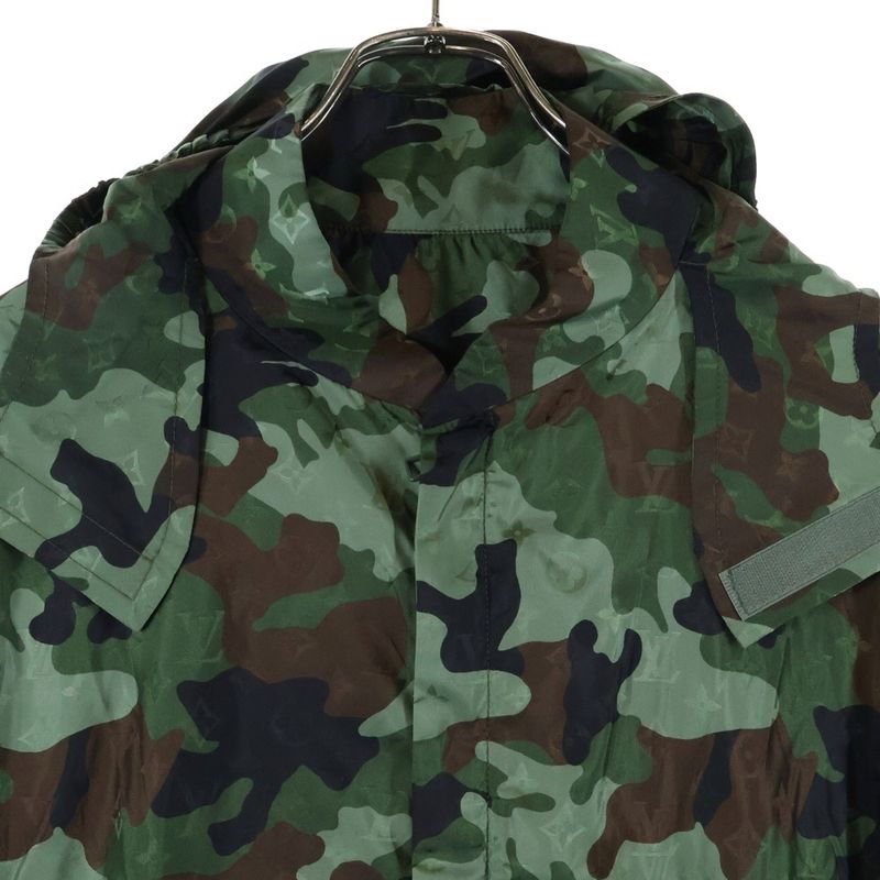 Louis Vuitton Camo Monogram Windbreaker Rm202m Xco Hjb08w Camo Windbreaker