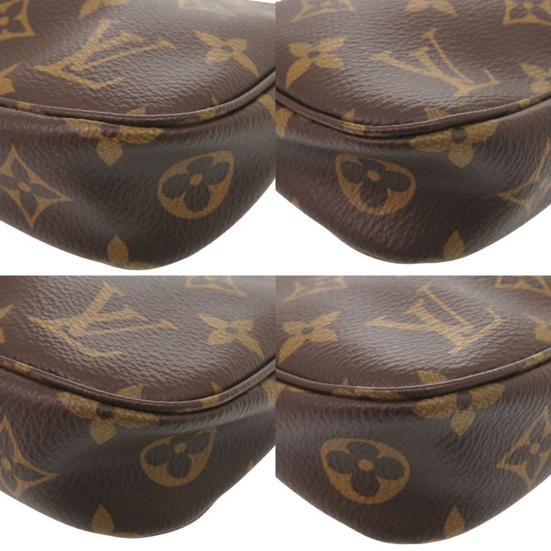 Unused Louis Vuitton Pochette Accessory Monogram M40712 Handbag LV 1321 Louis