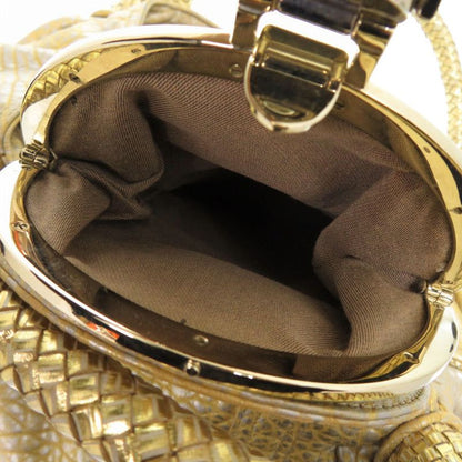 Fendi Spy Bag Leather Gold Handbag 1239 Fendi