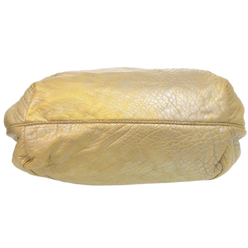 Fendi Spy Bag Leather Gold Handbag 1239 Fendi