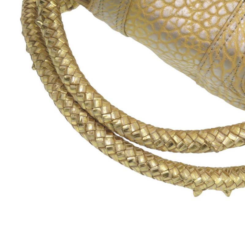 Fendi Spy Bag Leather Gold Handbag 1239 Fendi