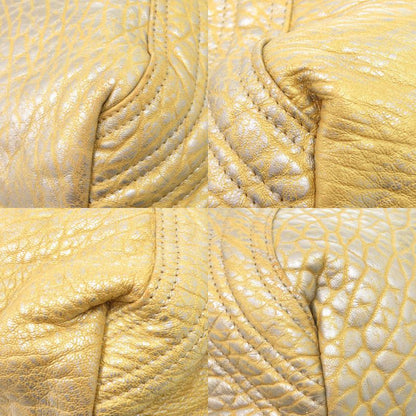 Fendi Spy Bag Leather Gold Handbag 1239 Fendi