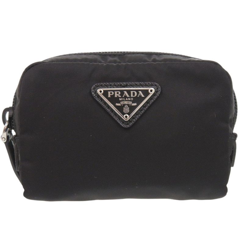 Unused Prada Micro Re-Nylon Pouch Nylon Black 1906 Prada