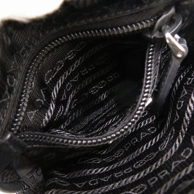 Unused Prada Micro Re-Nylon Pouch Nylon Black 1906 Prada