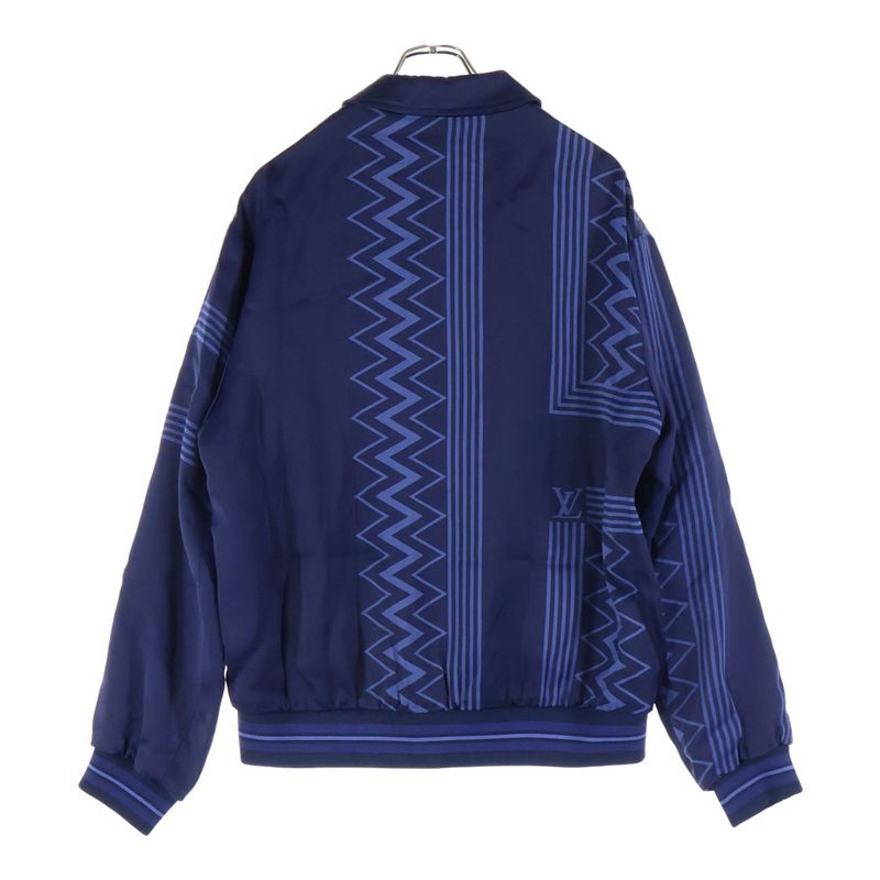 Louis Vuitton 22aw Monogram Rayon Karakoram Souvenir Coach Blouson Jacket