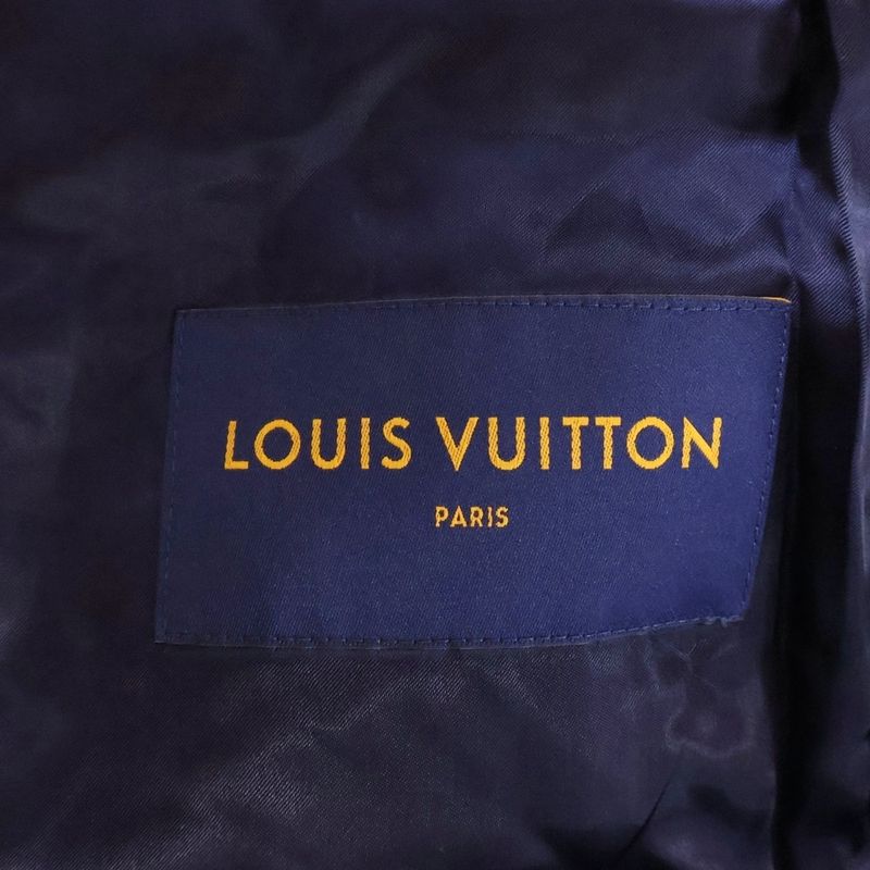Louis Vuitton 22aw Monogram Rayon Karakoram Souvenir Coach Blouson Jacket