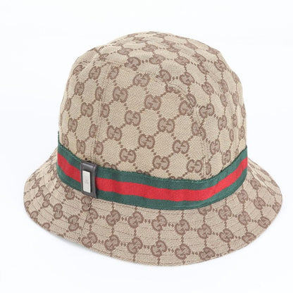 Goku Gucci GG Canvas Sherry Line Bucket Hat Bucket Hat M Hat Fashion Stylish