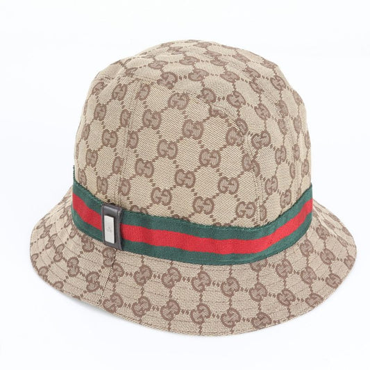 Goku Gucci GG Canvas Sherry Line Bucket Hat Bucket Hat M Hat Fashion Stylish