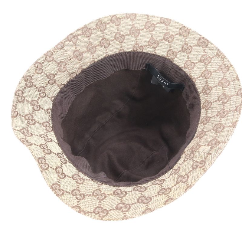 Goku Gucci GG Canvas Sherry Line Bucket Hat Bucket Hat M Hat Fashion Stylish