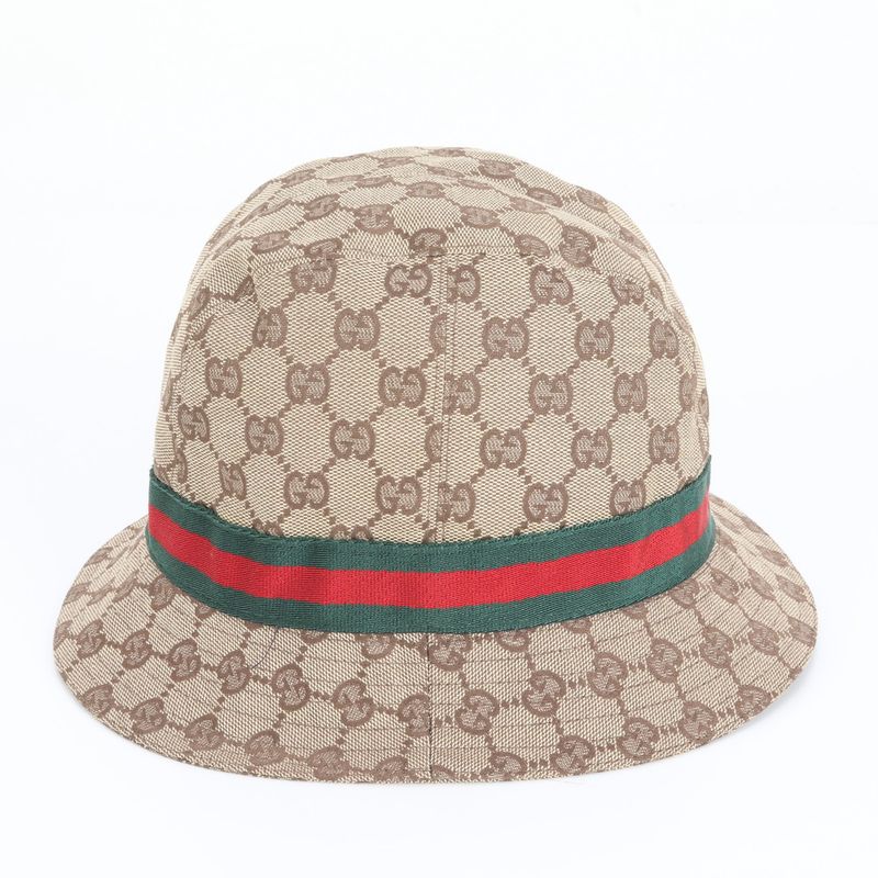Goku Gucci GG Canvas Sherry Line Bucket Hat Bucket Hat M Hat Fashion Stylish
